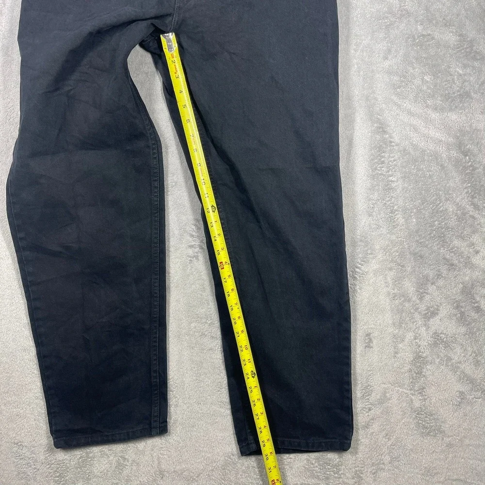 Levi's SilverTab Loose Jeans Mens 33(32)x30 Black Vintage 90s Denim